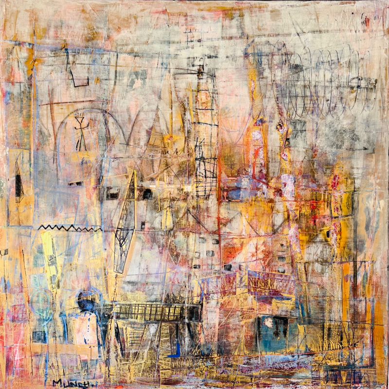 Insondable légèreté - a Paint by Virginie Munch